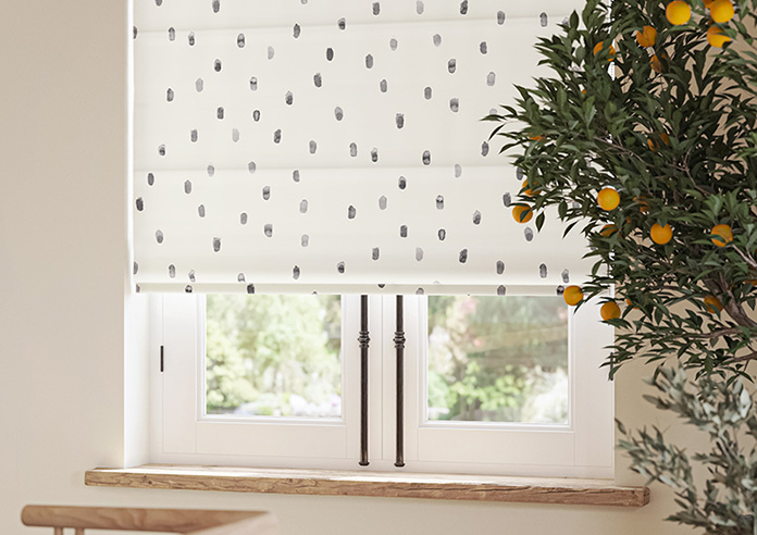 Ink Spots, Contrast - Roman Blind - Image 5